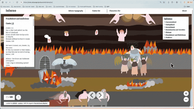 Tiscovery | From Hell to the Stars: Three Poetic Interactive Websites