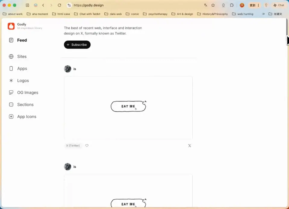 Three Inspiration Hubs for Front-End Designers | Tiscovery 16 — 7