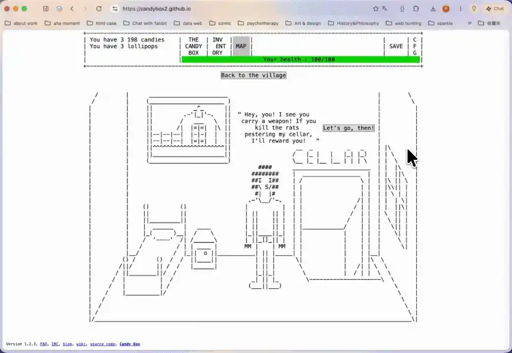 Tiscovery 19 | A Classic ASCII Web RPG and Two More Delightful Finds