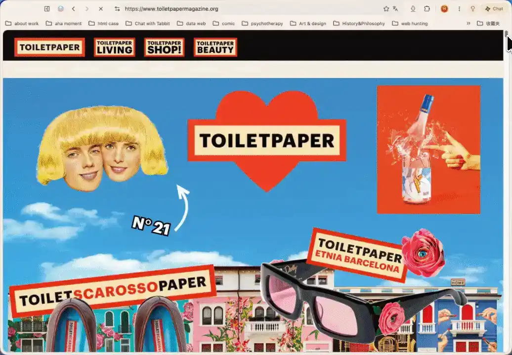 Tiscovery 20 | Hair, Toilet Paper, and Corn: Three Delightfully Strange Websites