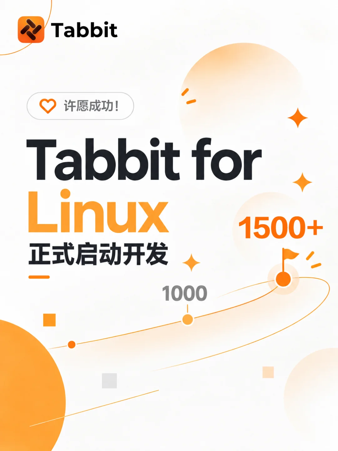 Wish granted: Tabbit for Linux development begins — illustration