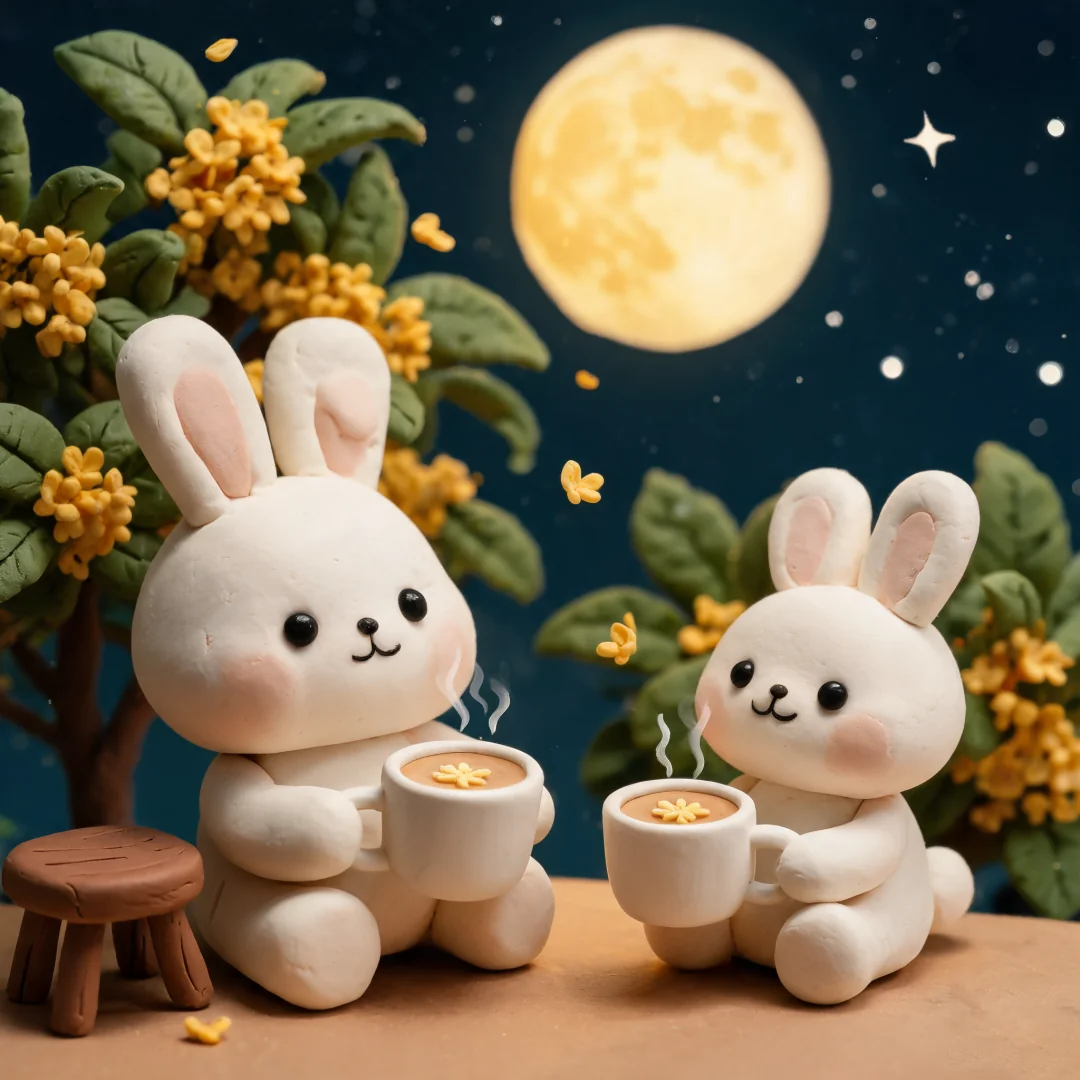 Happy Mid-Autumn Festival from Tabbit! — illustration